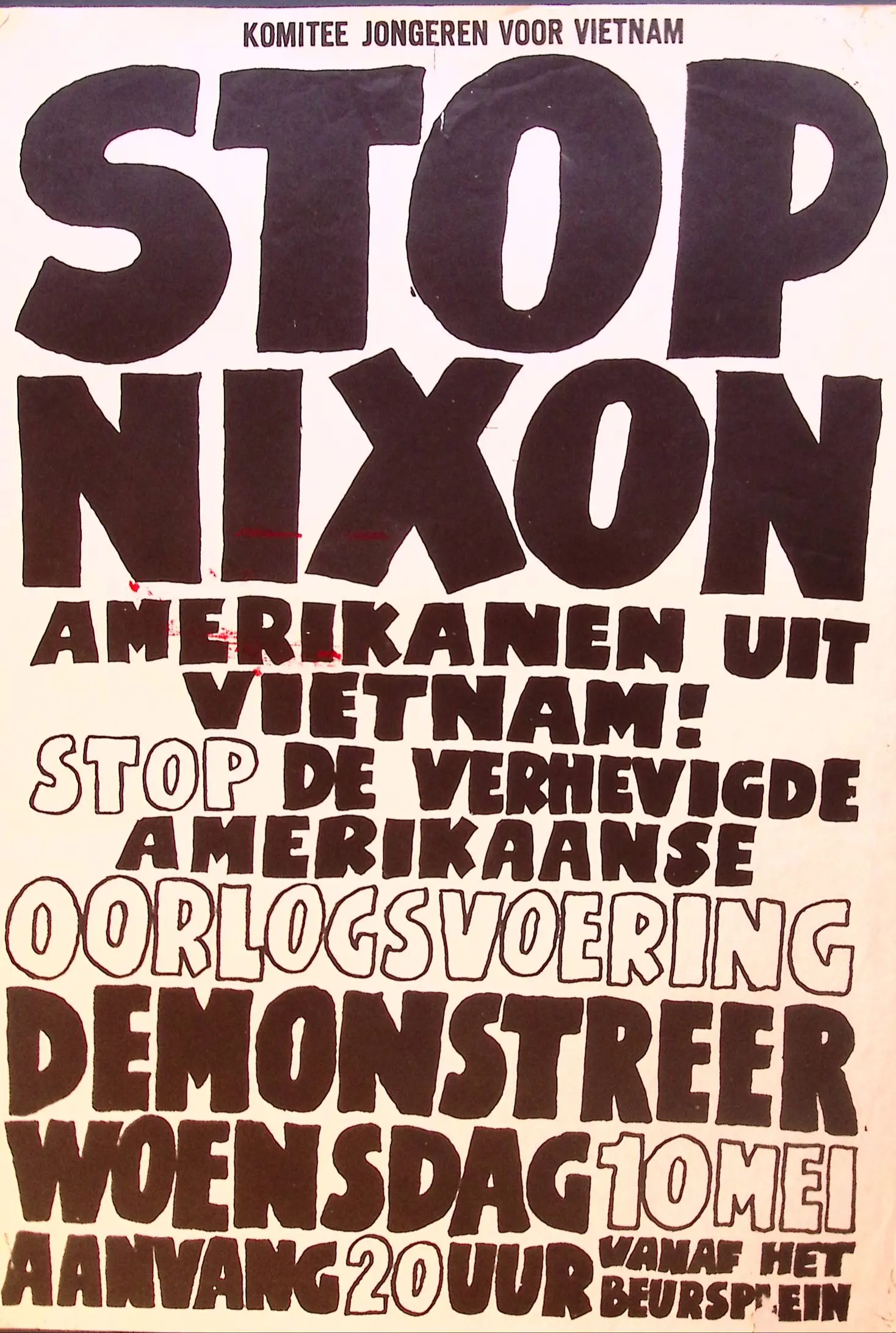 De stijl van biljetten over Vietnamoorlog